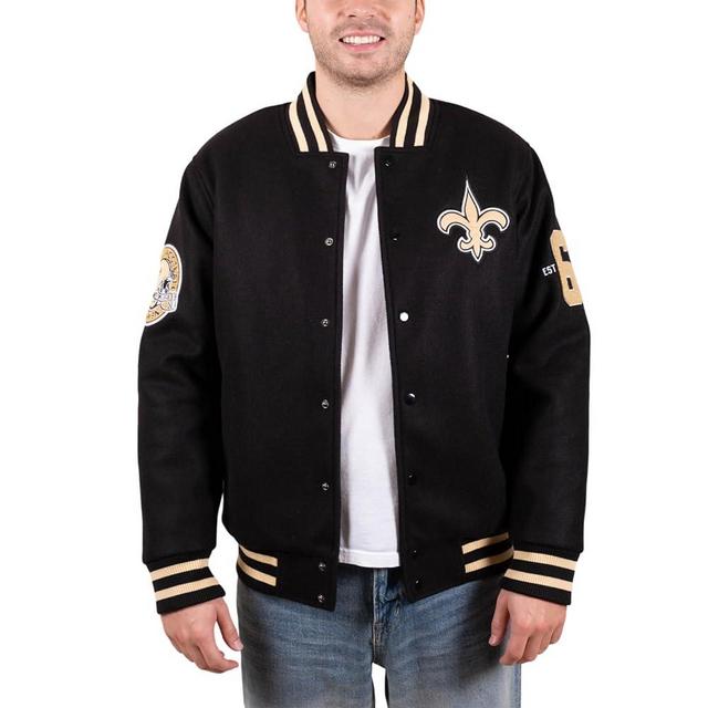 Ultra Game NFL Men's Classic Varsity Coaches Jacket Coat
