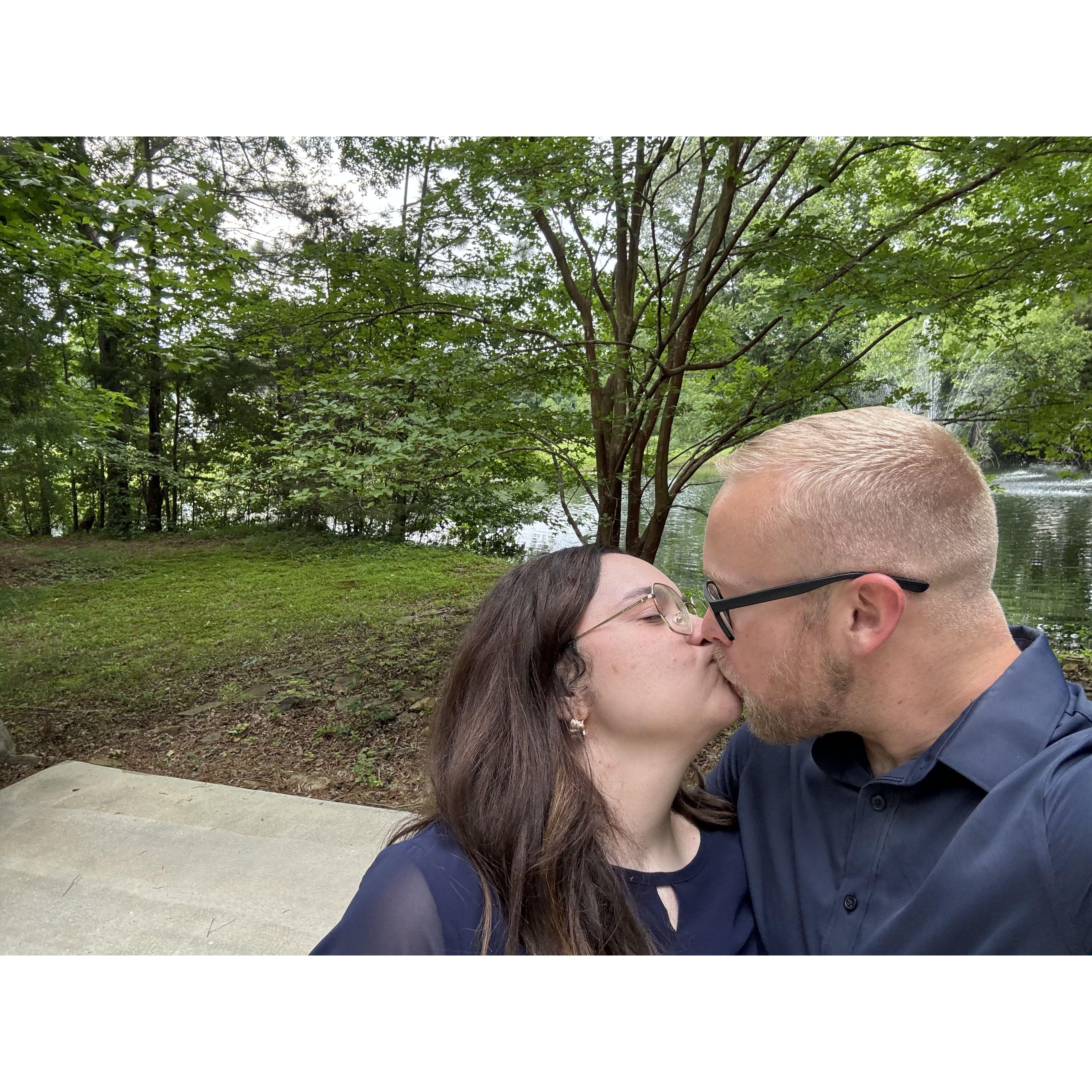 Our 1st wedding we attended together