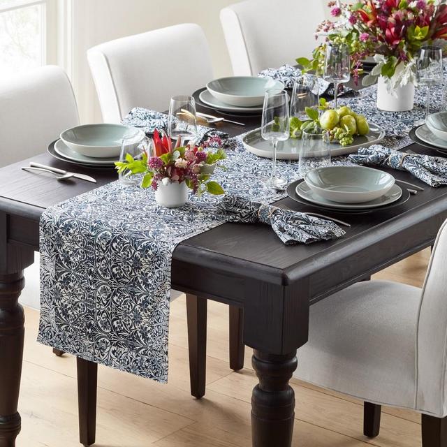 Williams Sonoma x Morris & Co. Table Runner, Bluebell