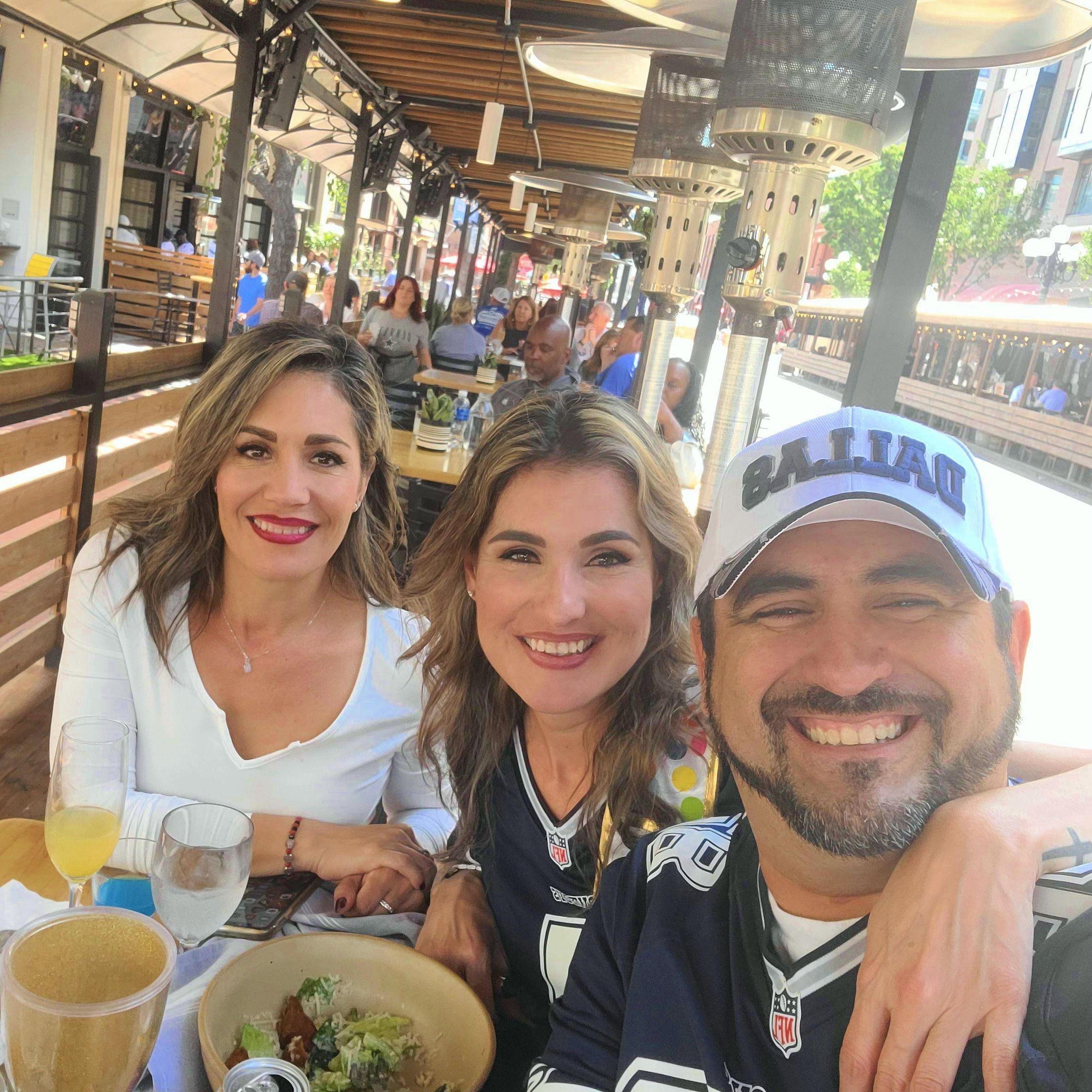 Loyal Dallas Cowboys fans in the house!