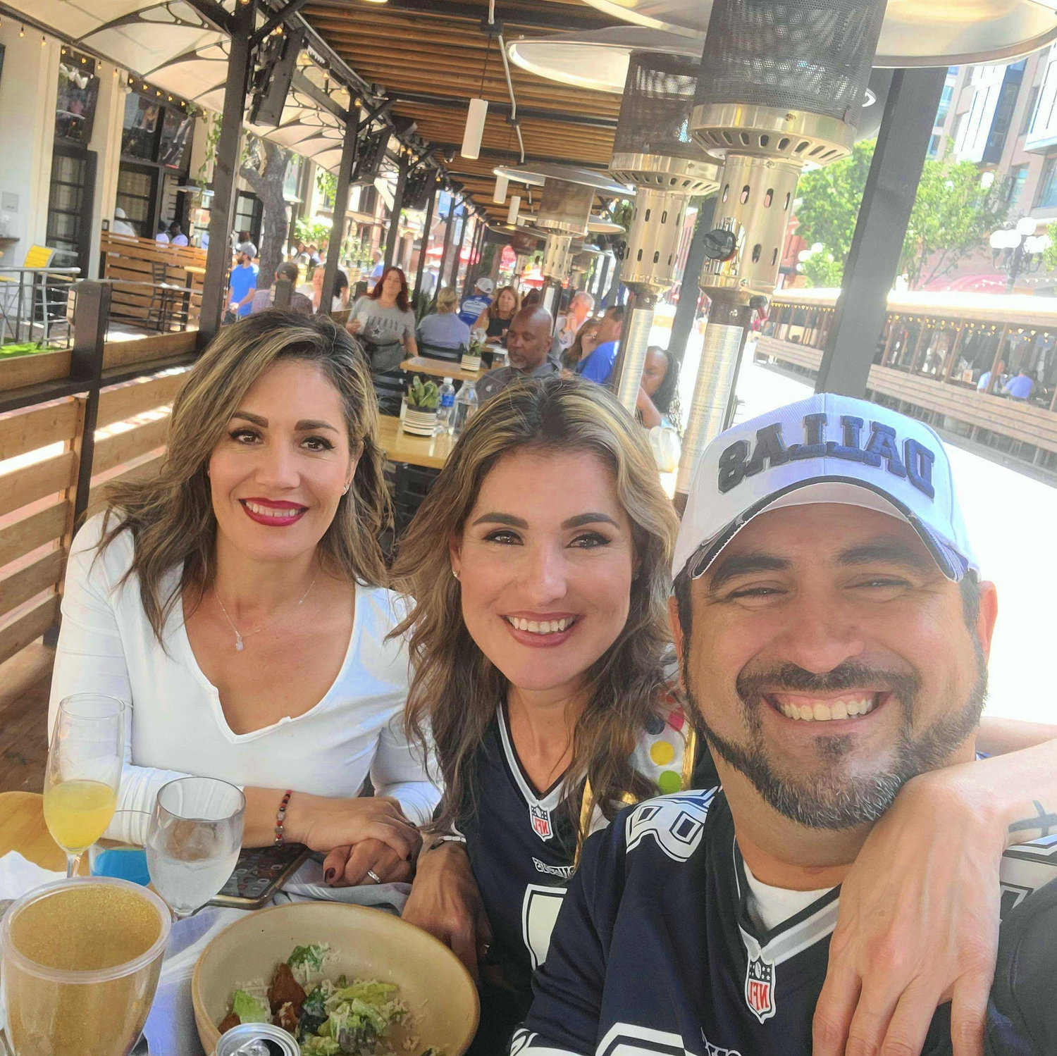 Loyal Dallas Cowboys fans in the house!