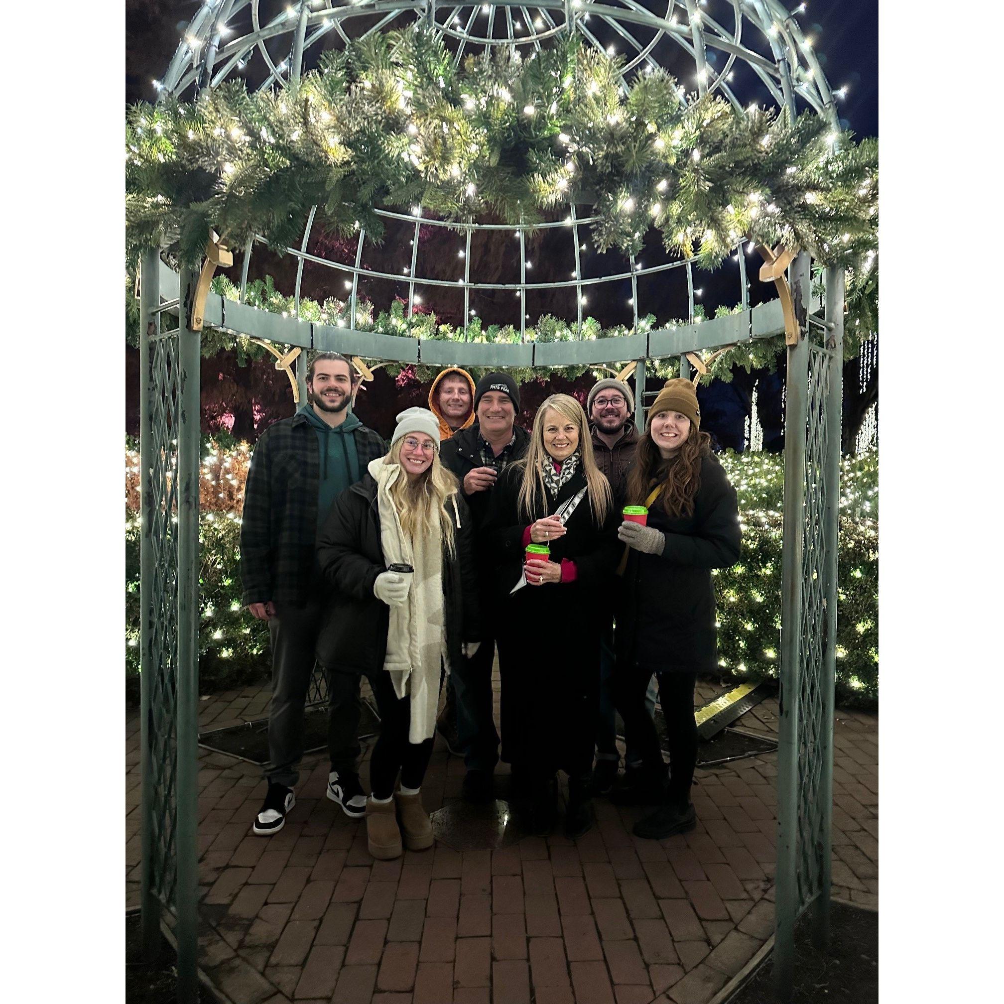 Attending the St. Louis Botanical Gardens - Garden Glow in December 2023!