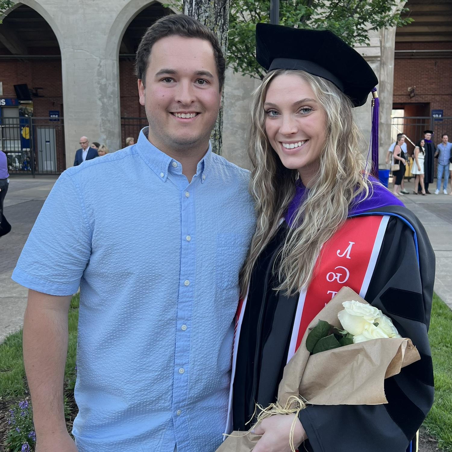 Hunter’s law school graduation