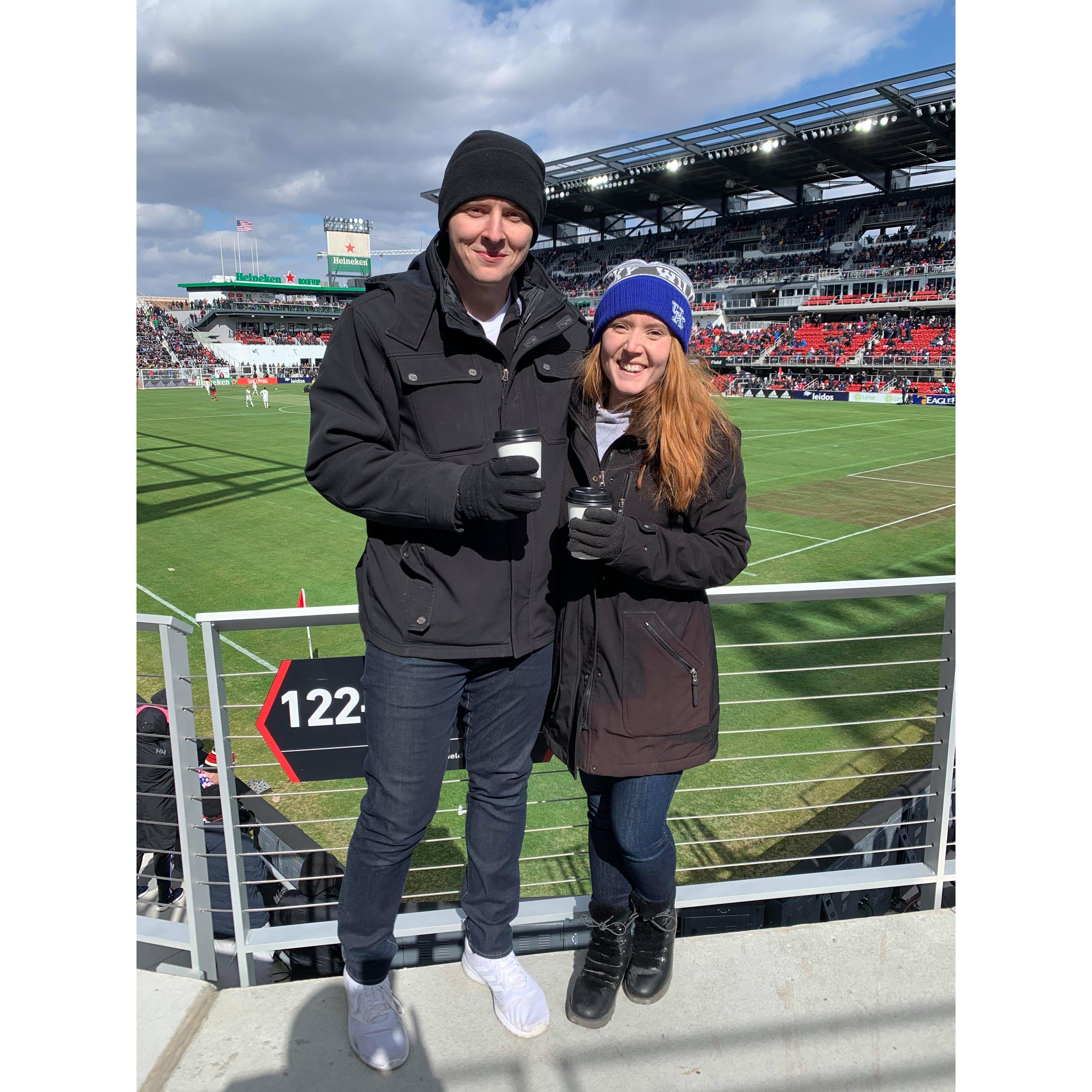 The one where we embraced DC sports.