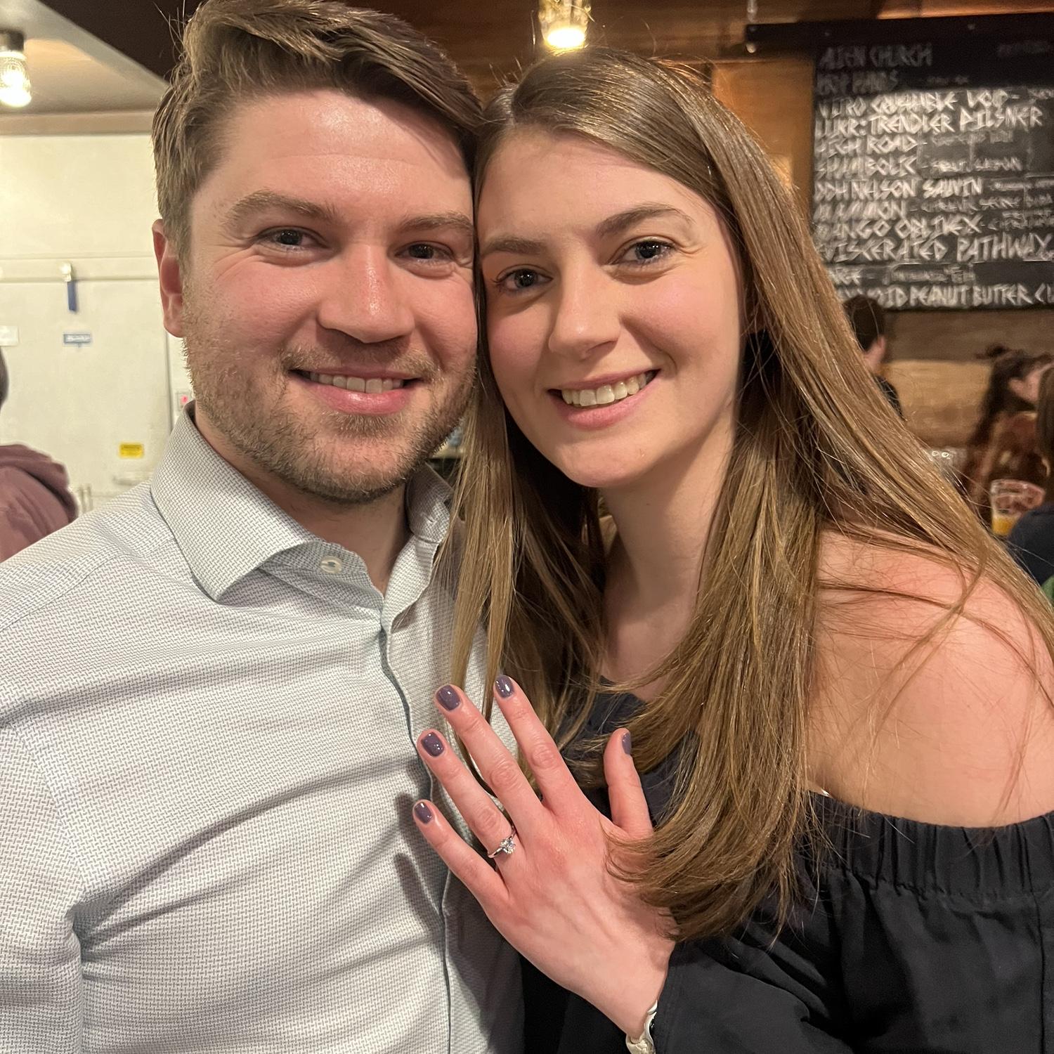 First photo as an engaged couple!
2.24.2024