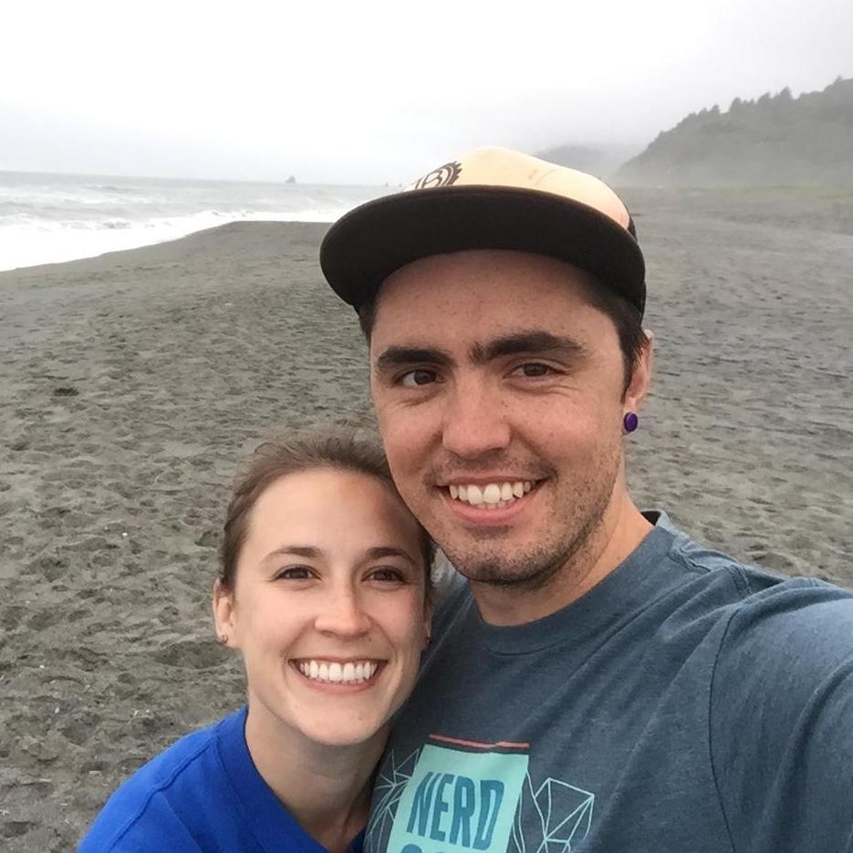 Sleep-deprived snapshot of our drive up the Pacific Coast after working VidCon in Anaheim, CA. We may or may not have slept in our car at a rest stop the night before this...