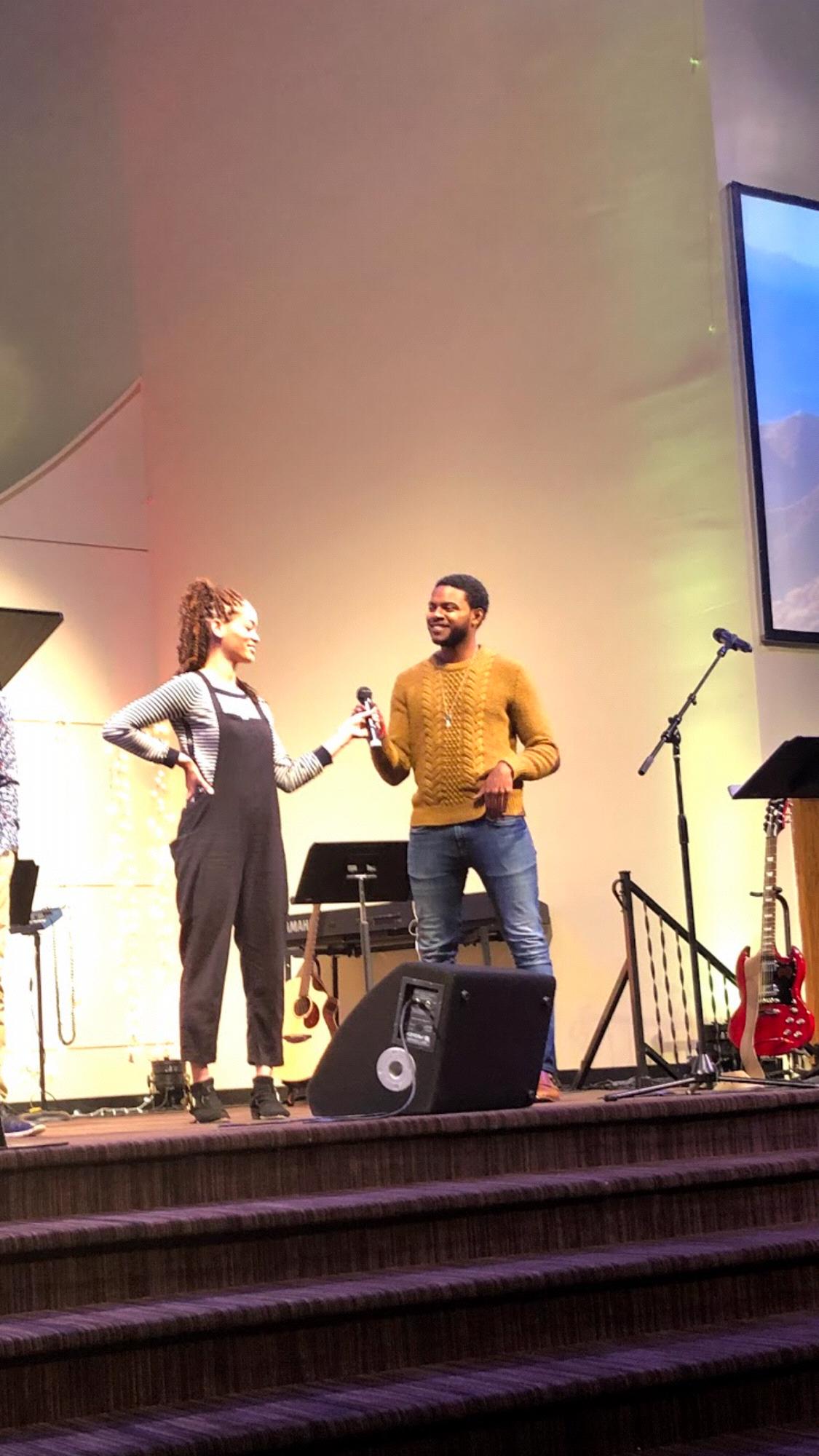 Speaking at a church in Chicago!
