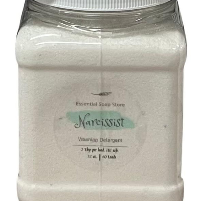 Laundry Detergent 32 oz. Natural, Vegan, Septic Safe, & Biodegradable (Narcissist)