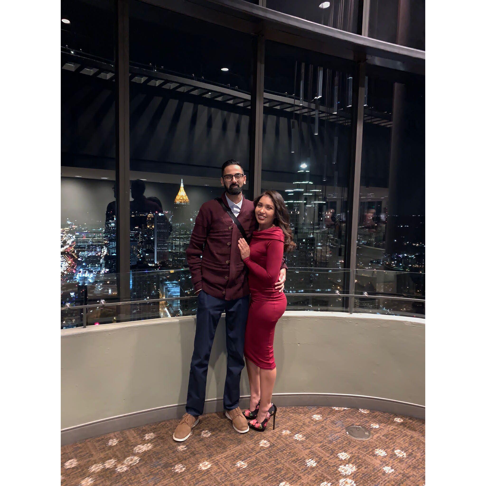 The Sun Dial restaurant _ Atlanta, Georgia