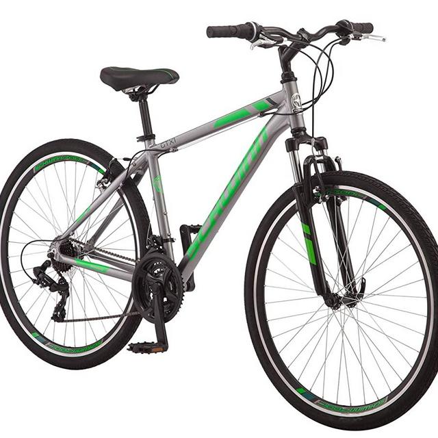 Schwinn GTX Comfort Adult Hybrid Bike, Dual Sport Bicycle, Aluminum 16-20-Inch Frame, Multiple Colors