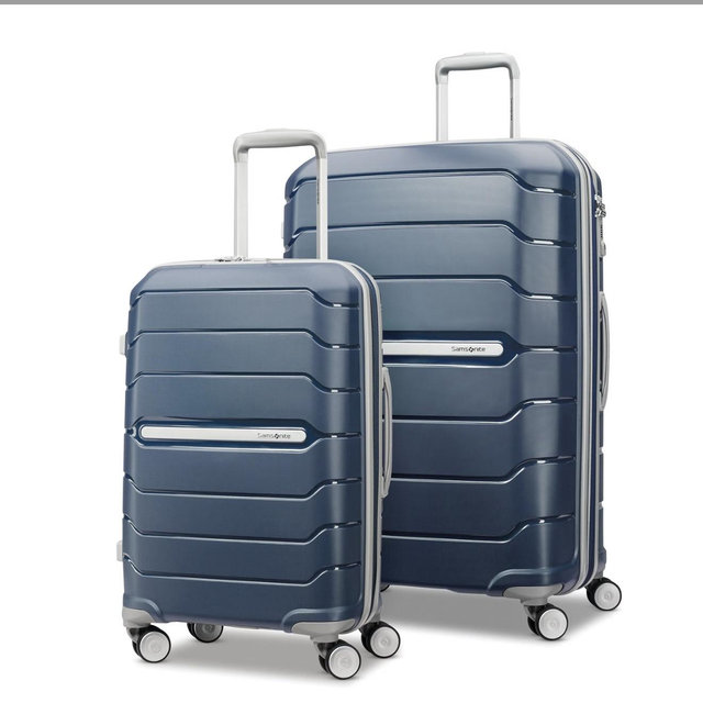 Freeform 2 Piece Set | Hardside Luggage Set | Navy