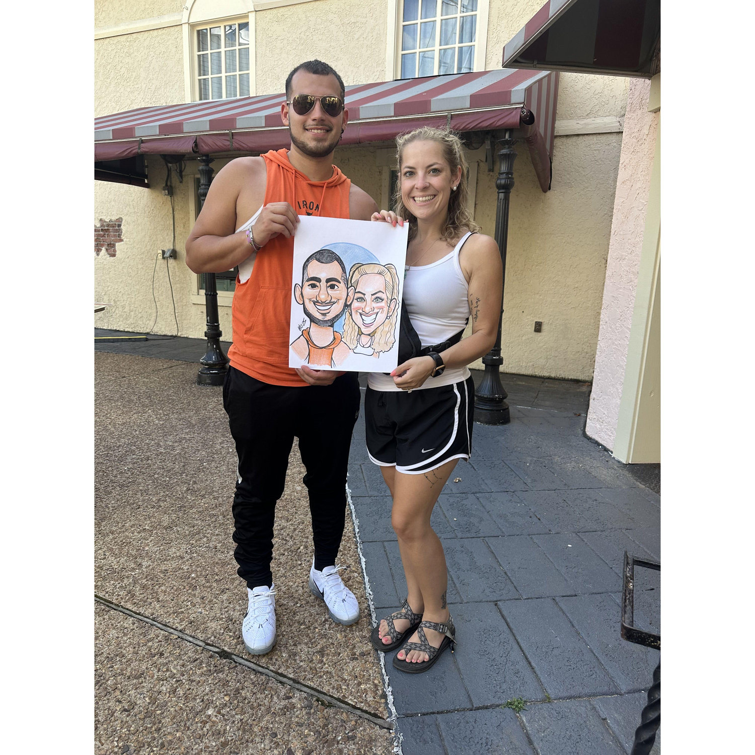 Caricature at Busch Gardens - 06.2025