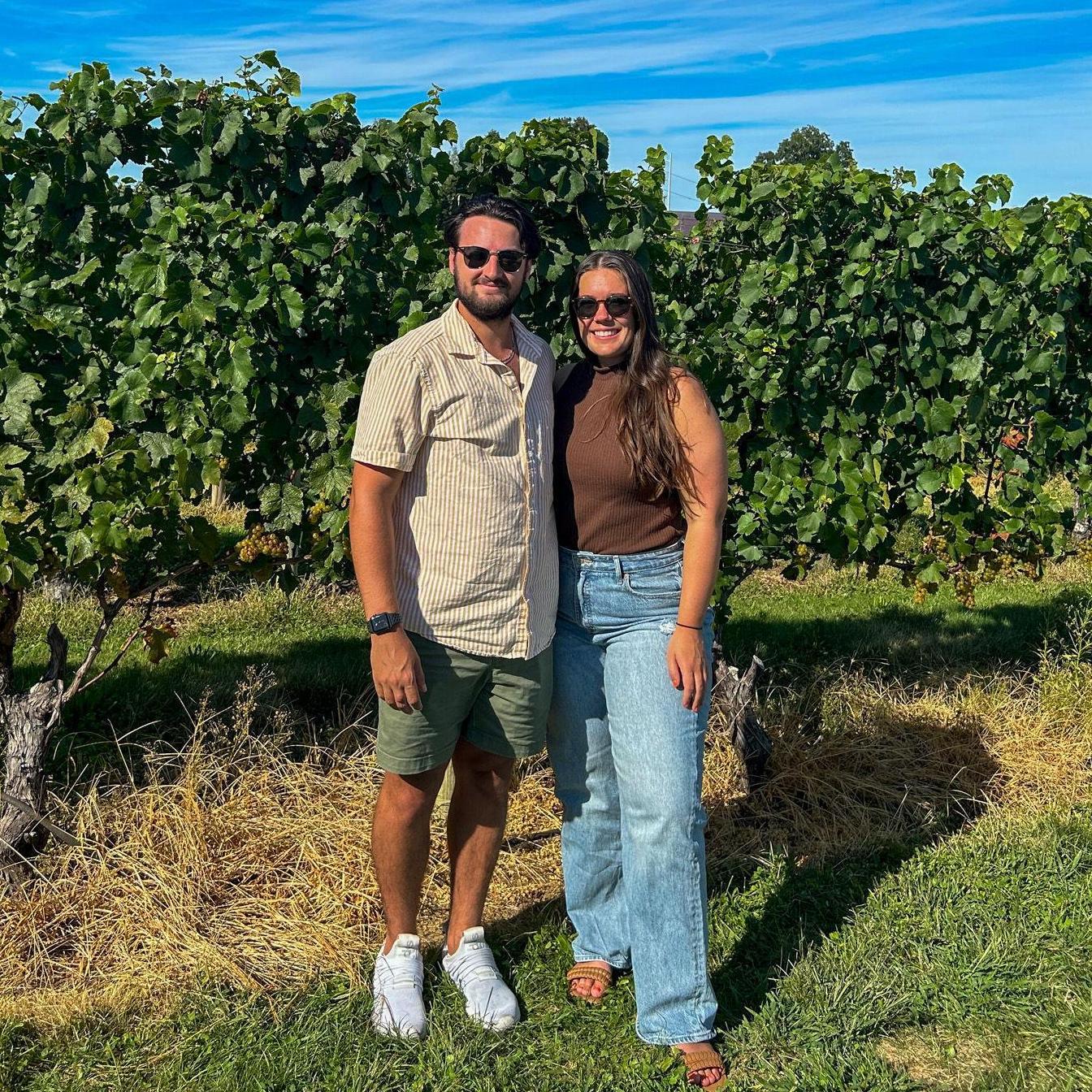 Working Dog Winery for Courtney's birthday