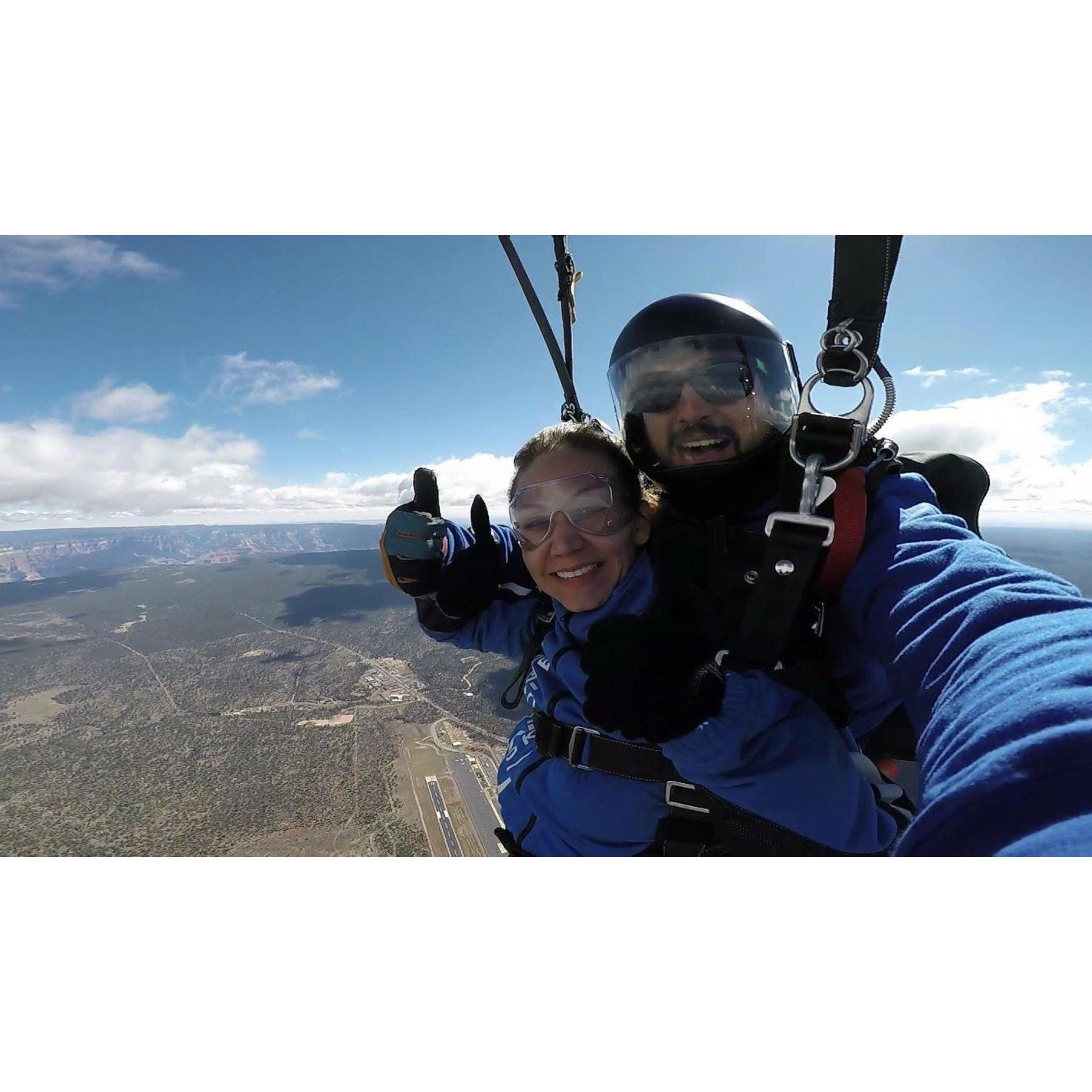 Skydive in the Grand Canyon, 2017