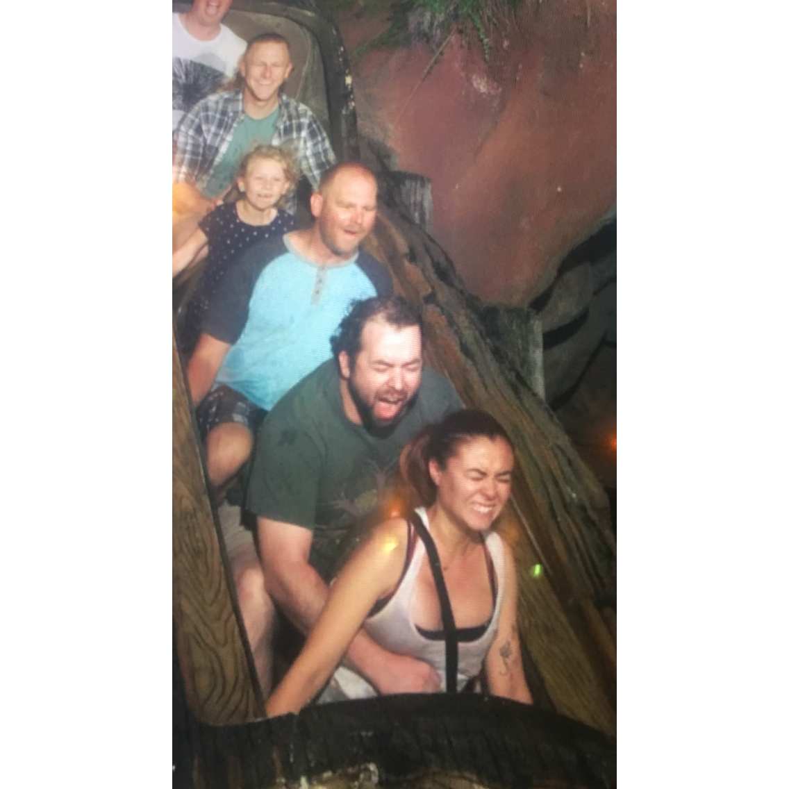 I don't know why he wanted to post this pic...it's making me relive my nightmare of creepy folksy animals singing joyously, before we plunged to our doom.