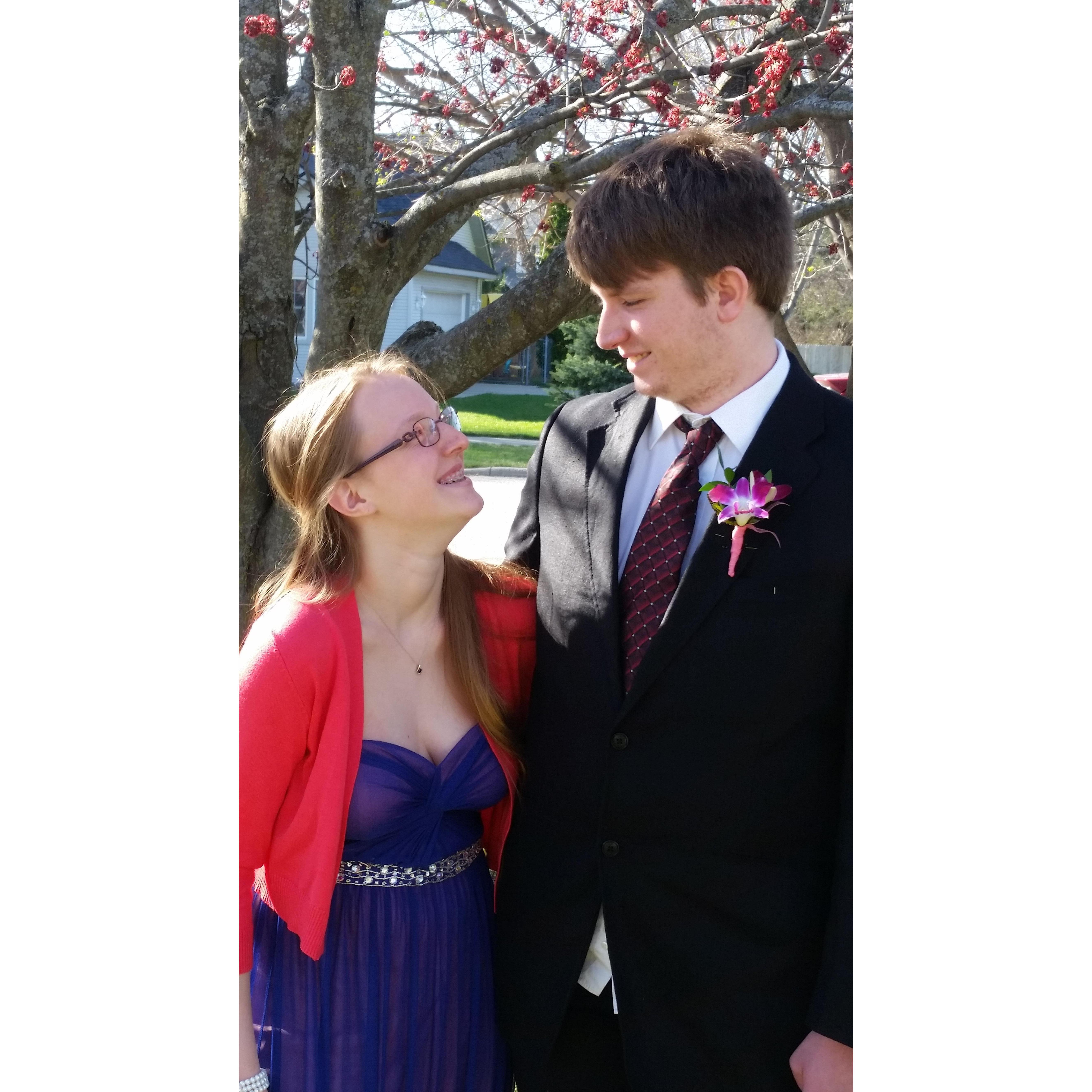 Going together to the prom!