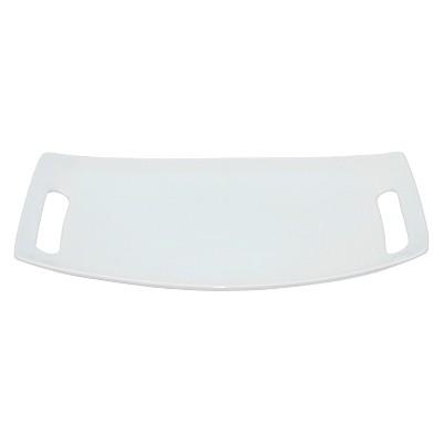 Serving Platter with Handles 13.9x9.5in Porcelain - Threshold™