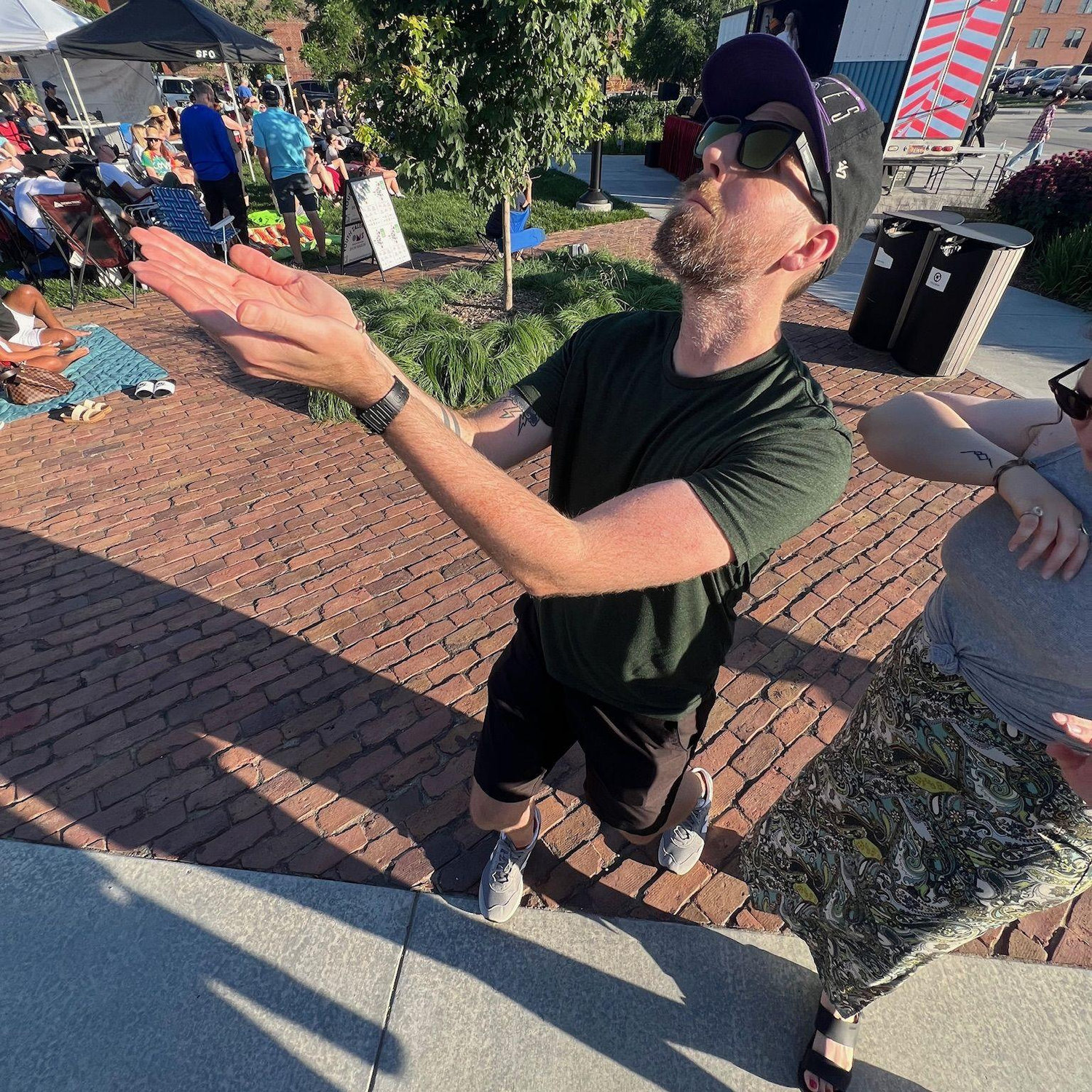 Shenanigans at at Blackbird Rock Co. performance!