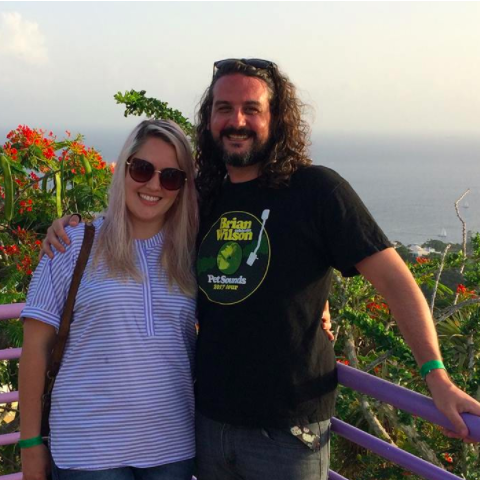 Laura and Taylor in St. Thomas, USVI, August 2017