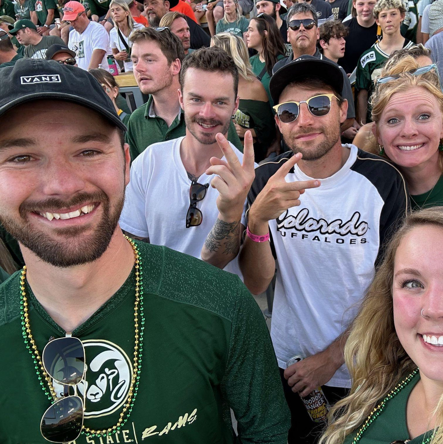 CSU football with with friends!