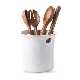 Puro Whitewash Utensil Crock