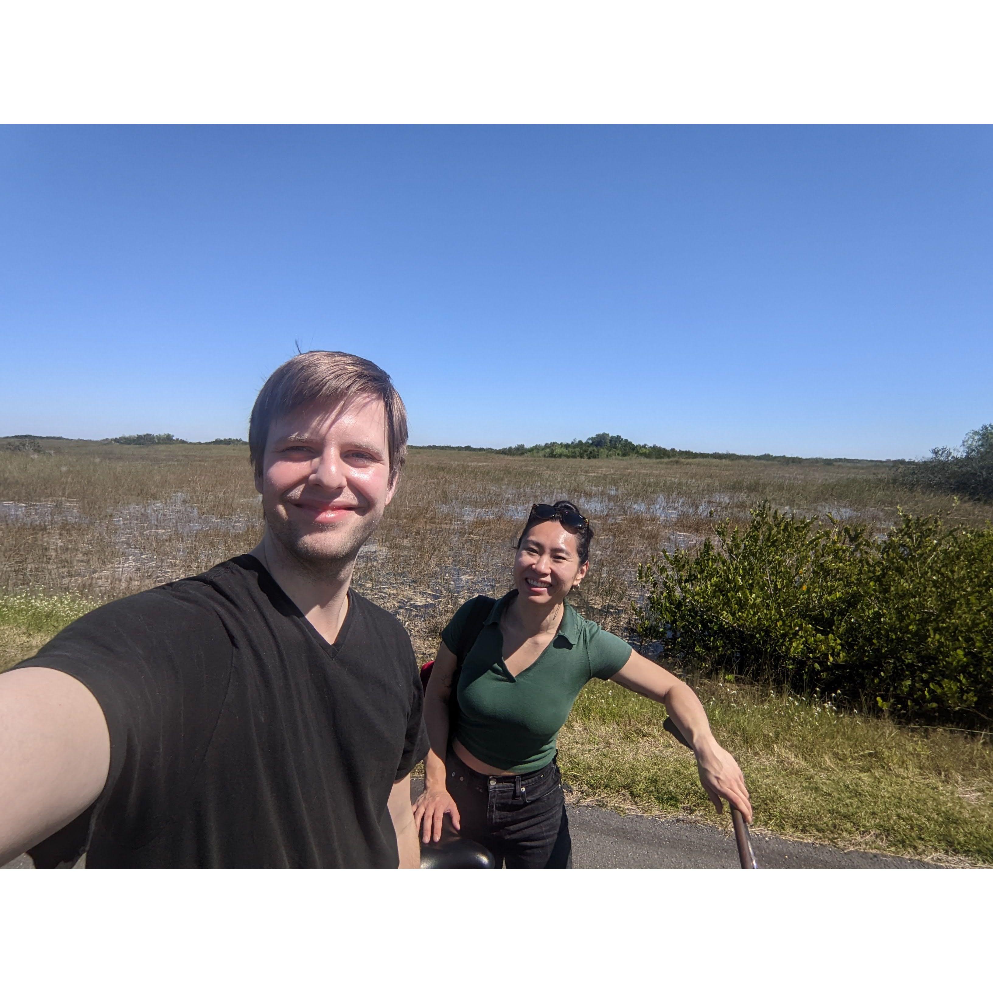 Cycling with alligators