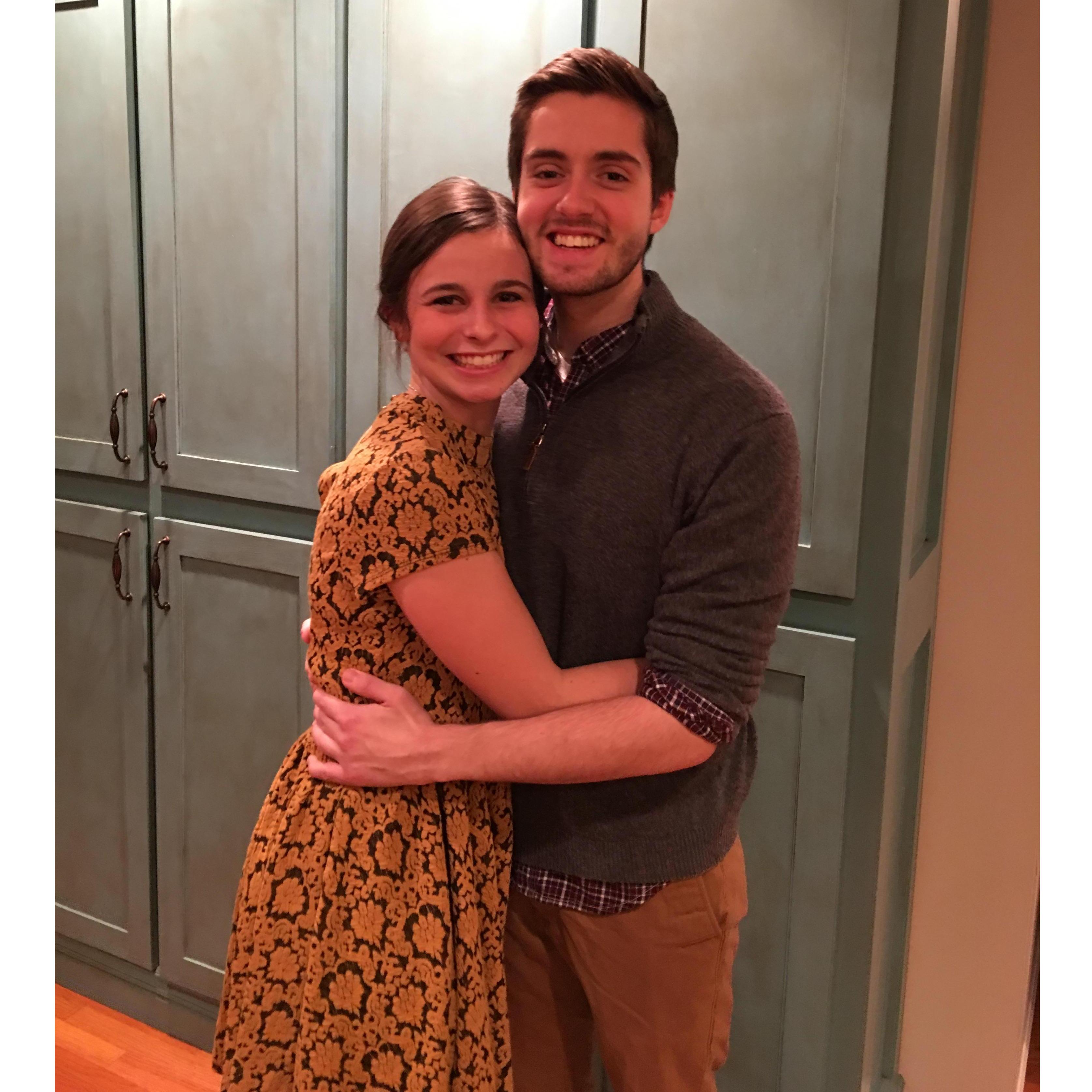december 31, 2016. our first New Year's Eve!