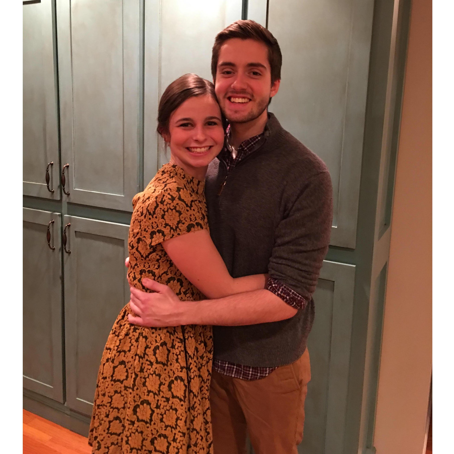 december 31, 2016. our first New Year's Eve!
