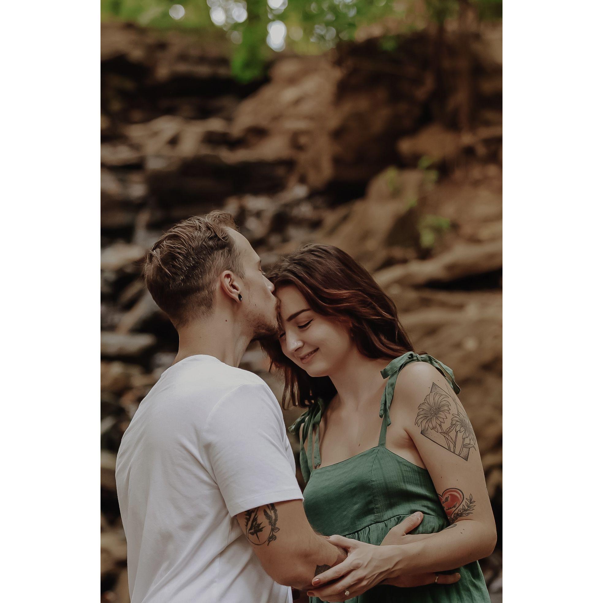 from our first engagement session with our good friend and talented photographer, Katie Rich.