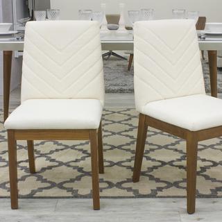 Catherine Chevron Dining Chair, Set of 2
