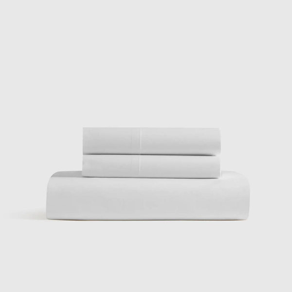 Classic Organic Percale Fitted Sheet Set - King