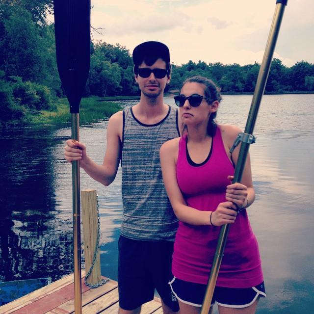 One of the many cabin trips with Northwestern crew