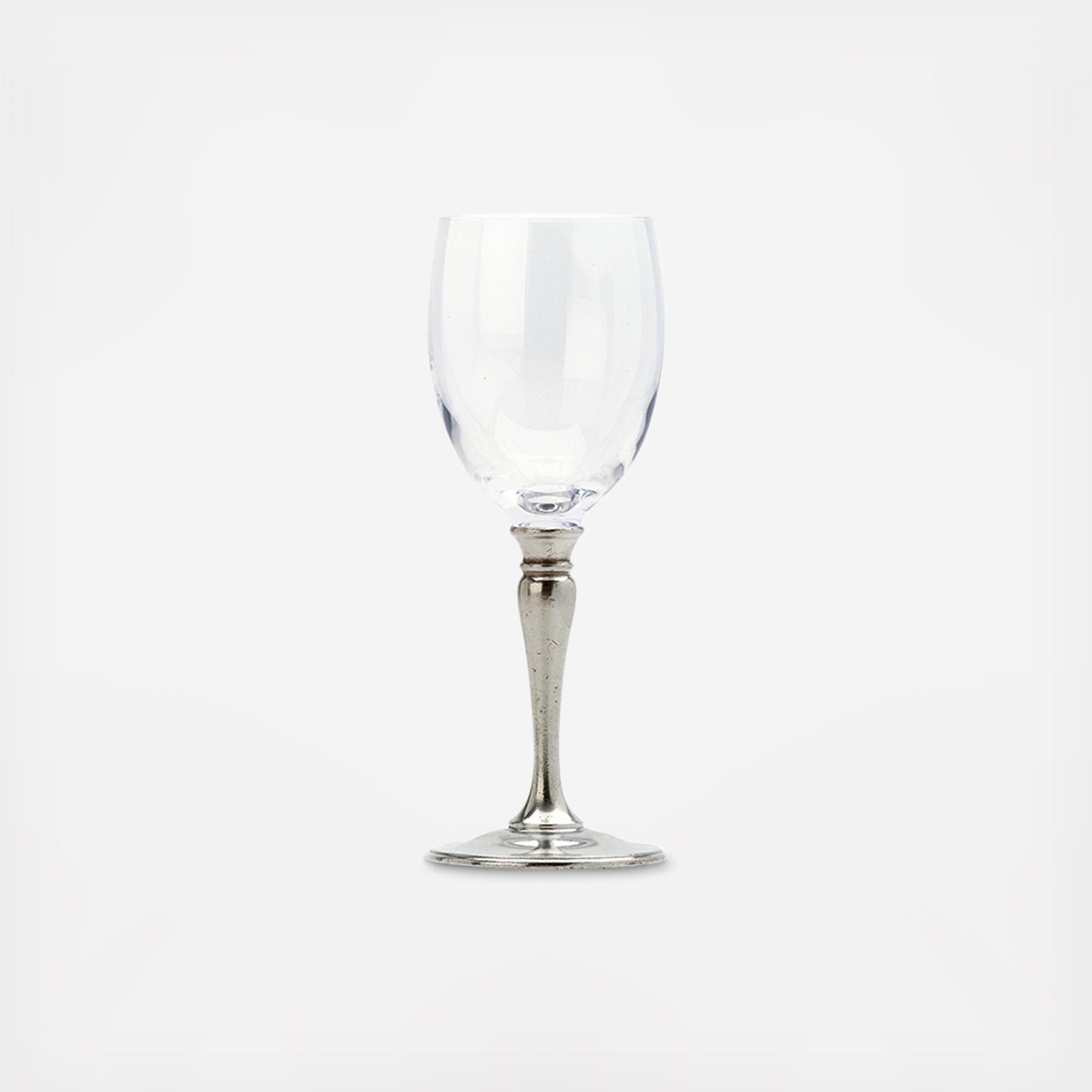 MATCH Pewter Classic Champagne Glass, Crystal