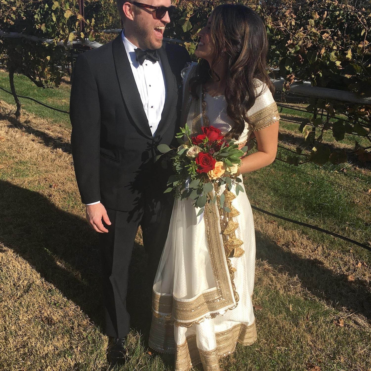 Our first wedding together, celebrating Amanda & Nevin’s beautiful nuptials!