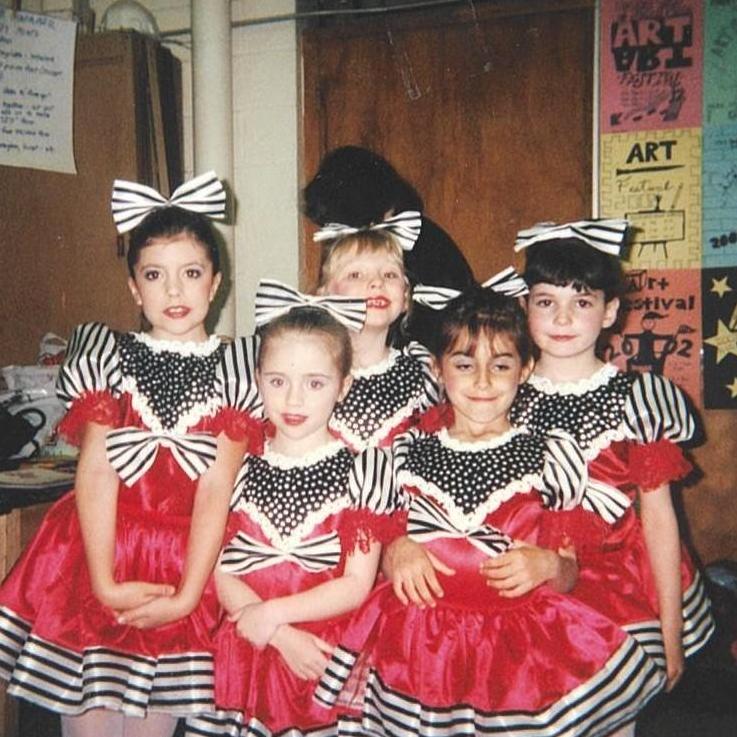 Oh the days of dance recitals...we are quite cute though