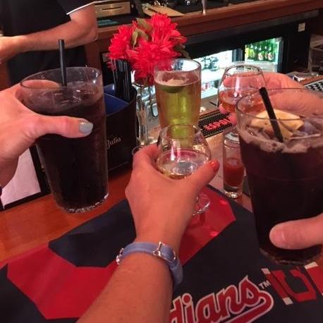 Good times start with a good toast! Cheers to family!