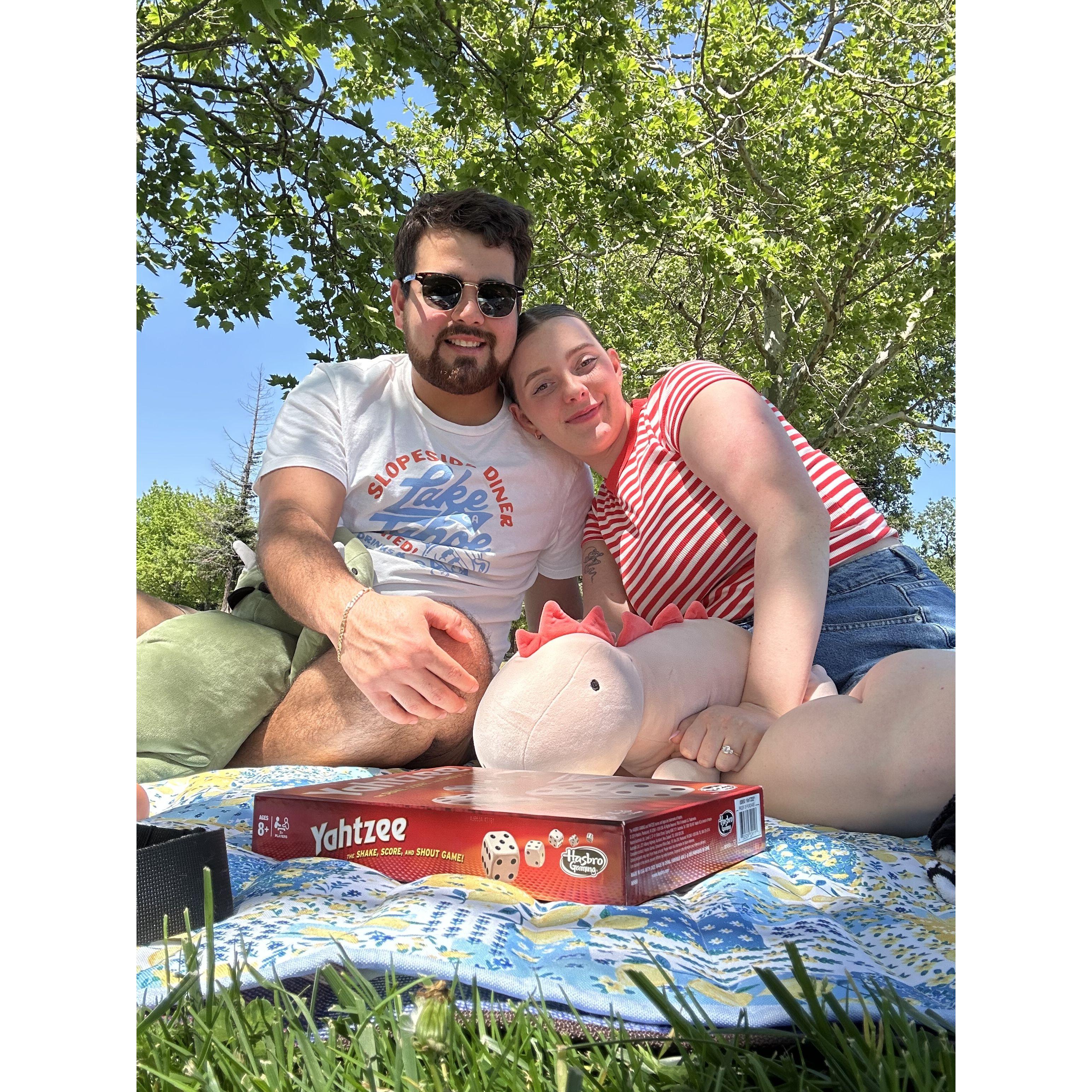 More Yahtzee in the park