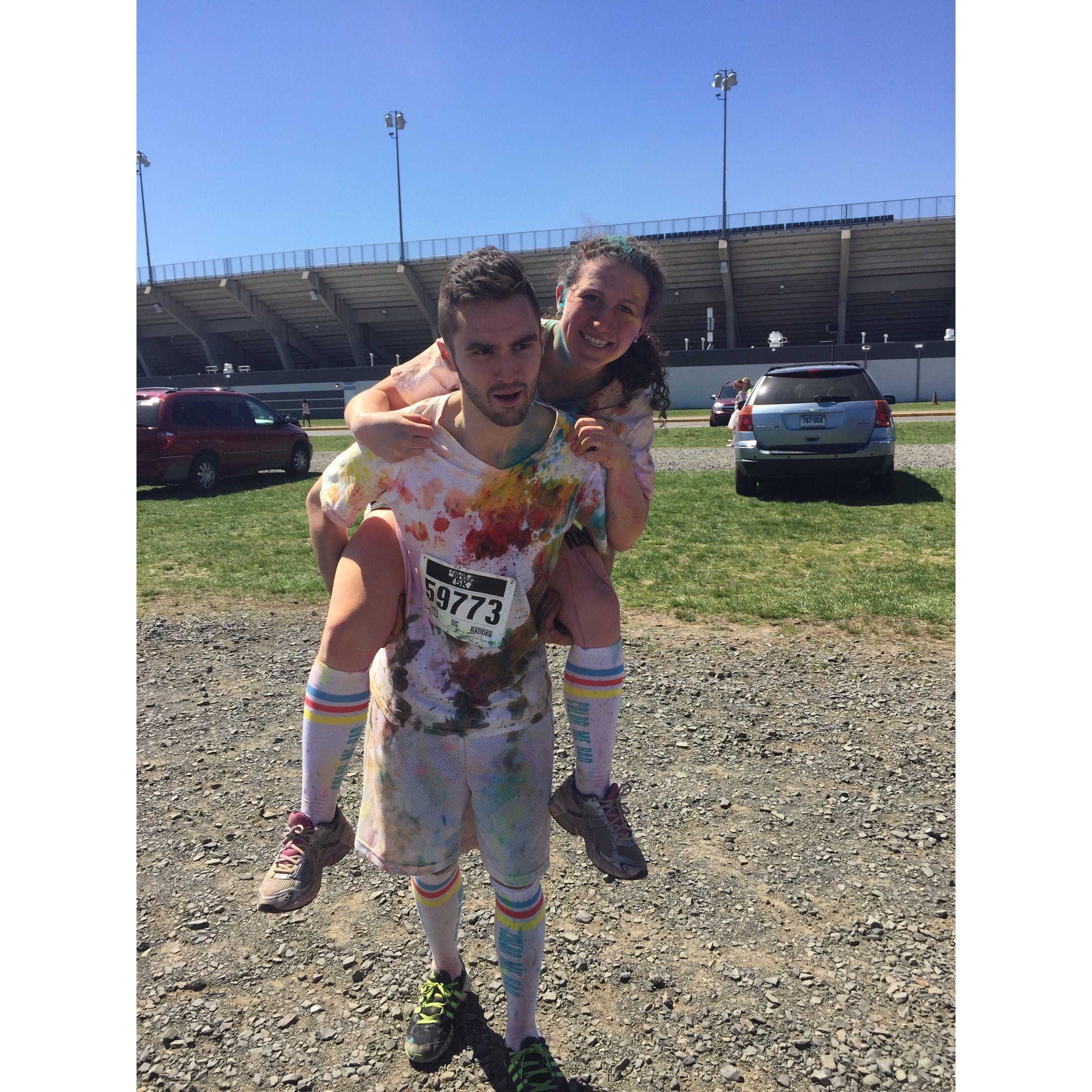 Color Me Rad 5K May 2015