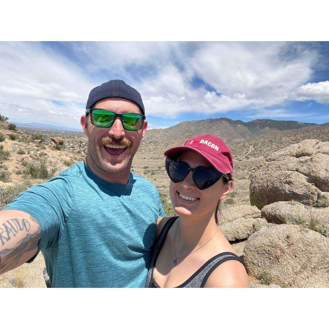 Hiking in the foothills... March '23. ♥