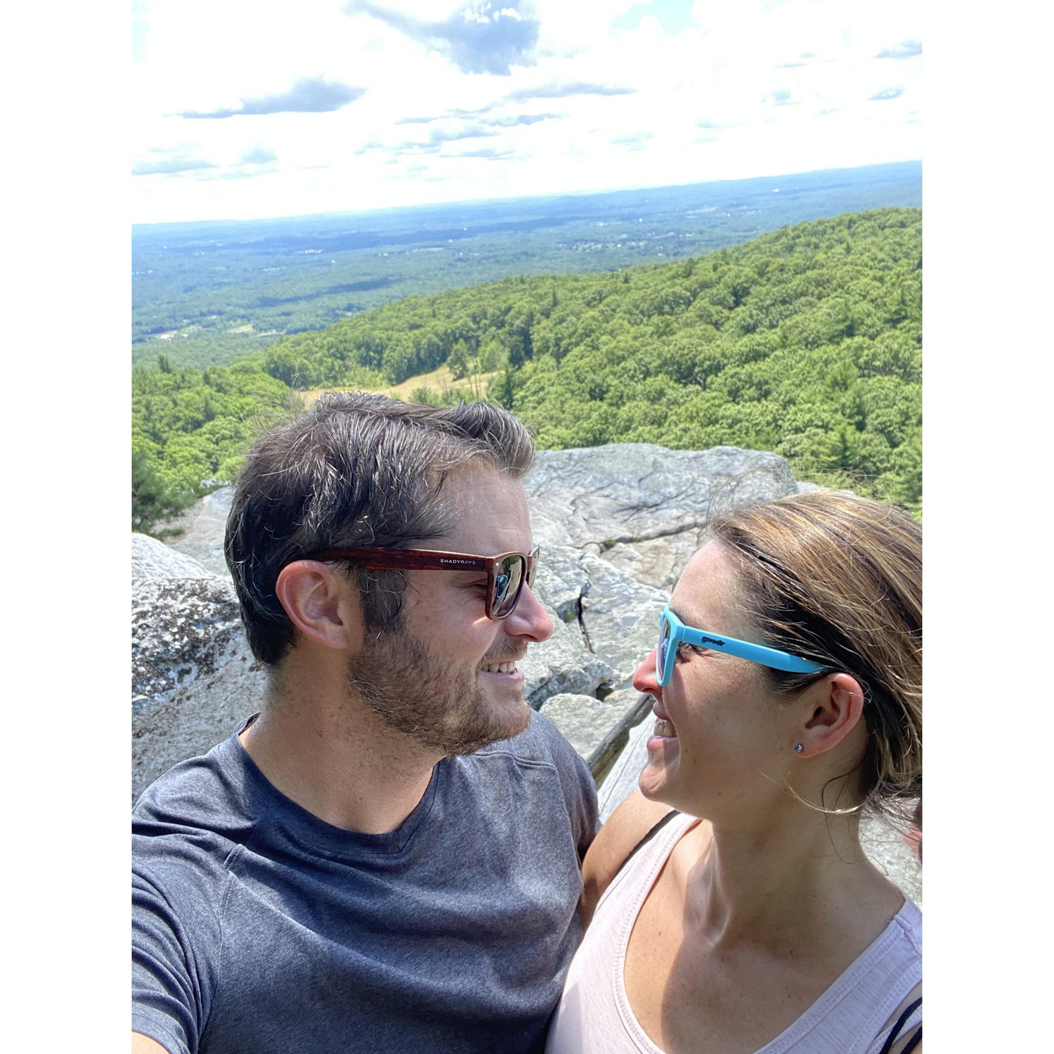 Hiking in NY for Brenna's Birthday