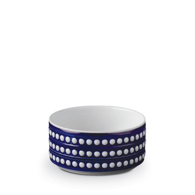 L'Objet Perlee Bleu Deep Serving Bowl, Small