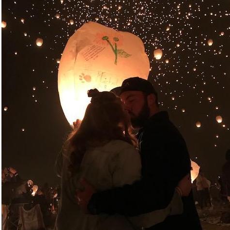 Asked me to be his girlfriend at the lantern festival!