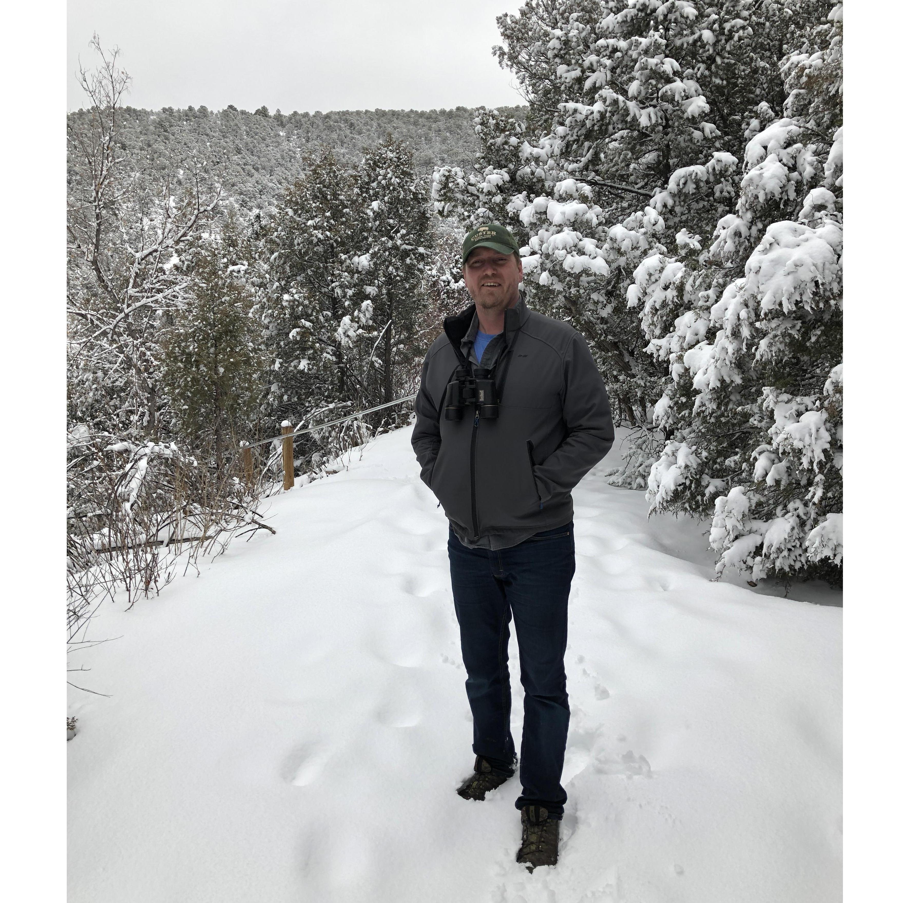 Jan. 2019 - Who knew Santa Fe would be so snowy?!