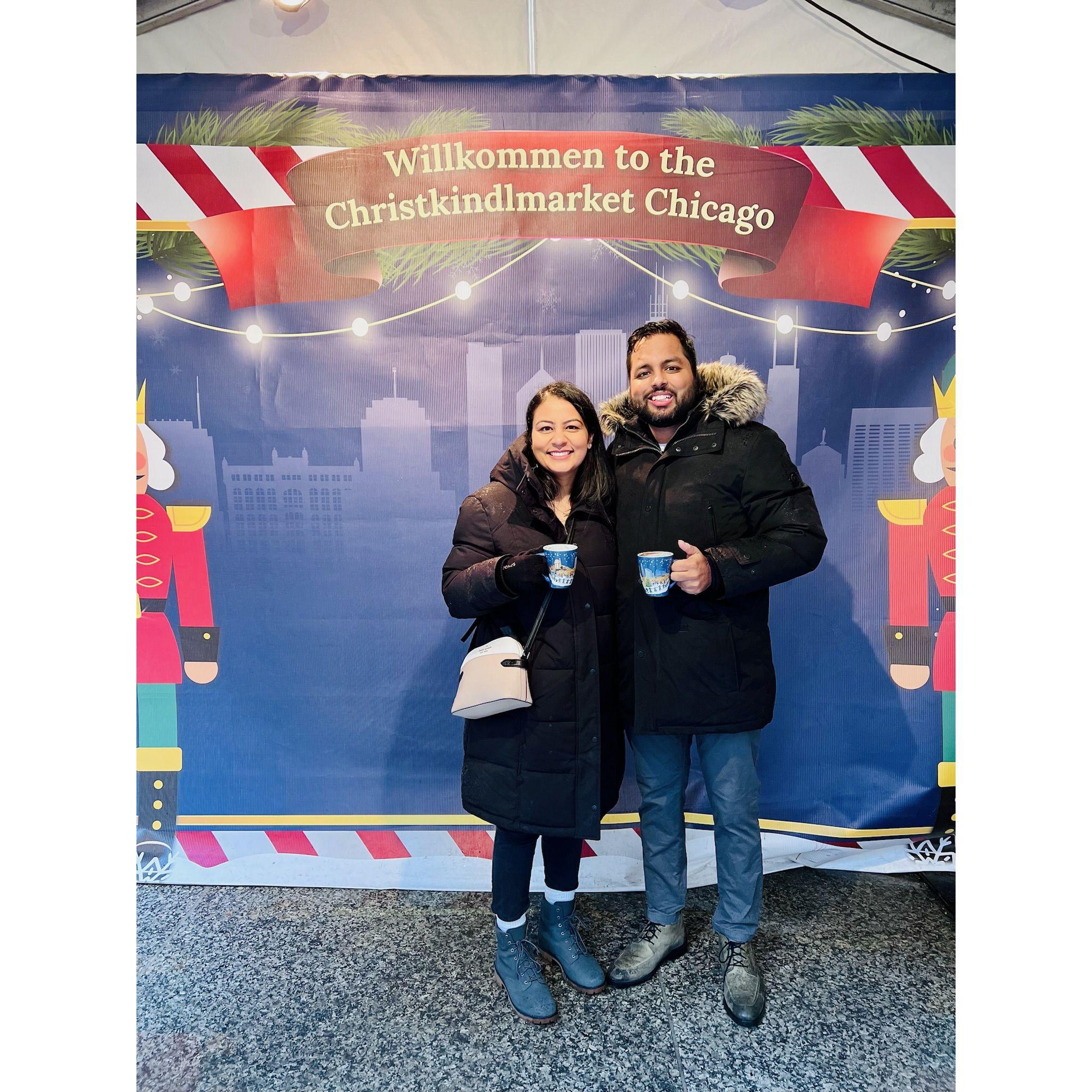 We love going to the Christkindl Market