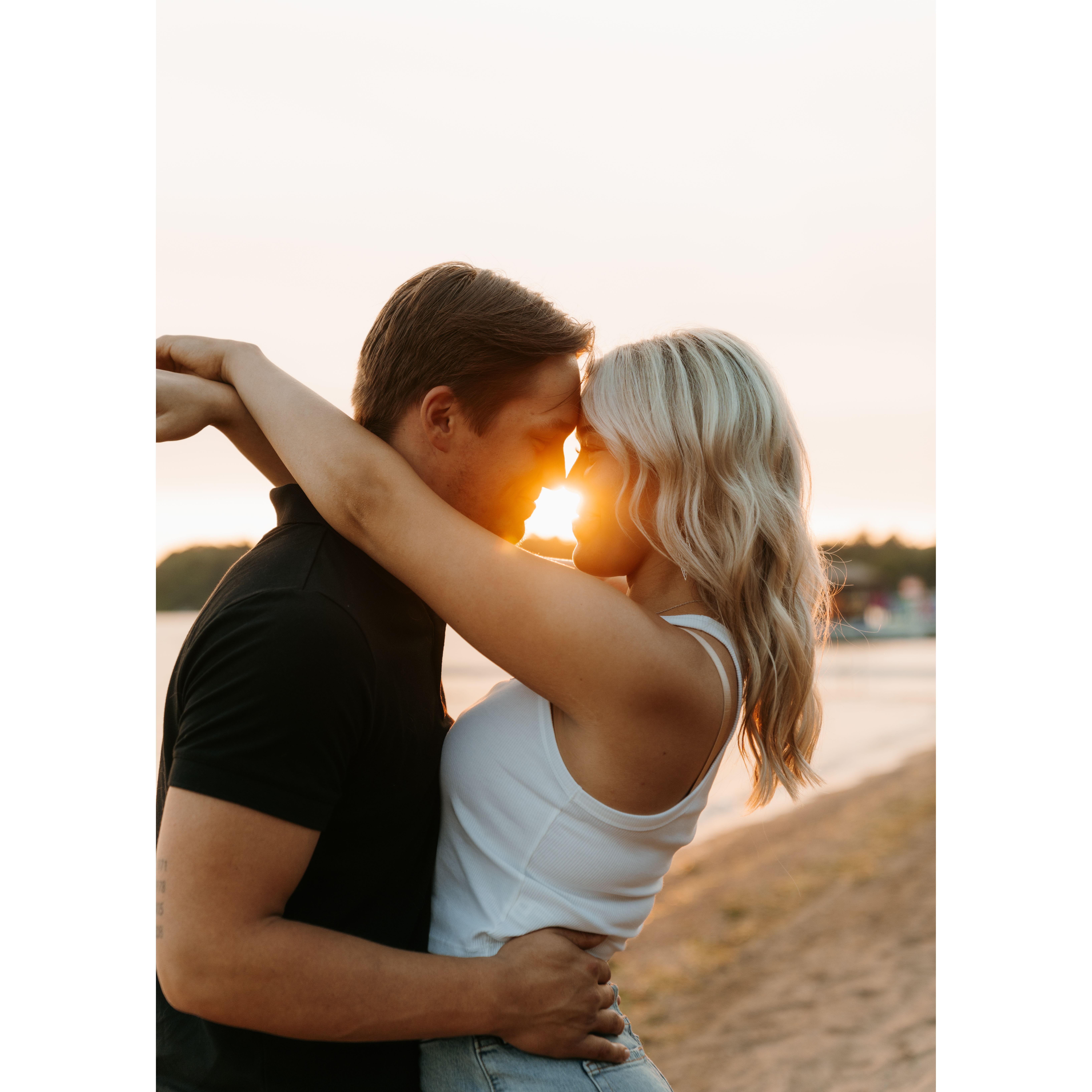 Engagement pictures.