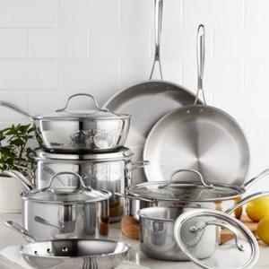 Calphalon - Tri-Ply Stainless Steel 13-Pc. Cookware Set