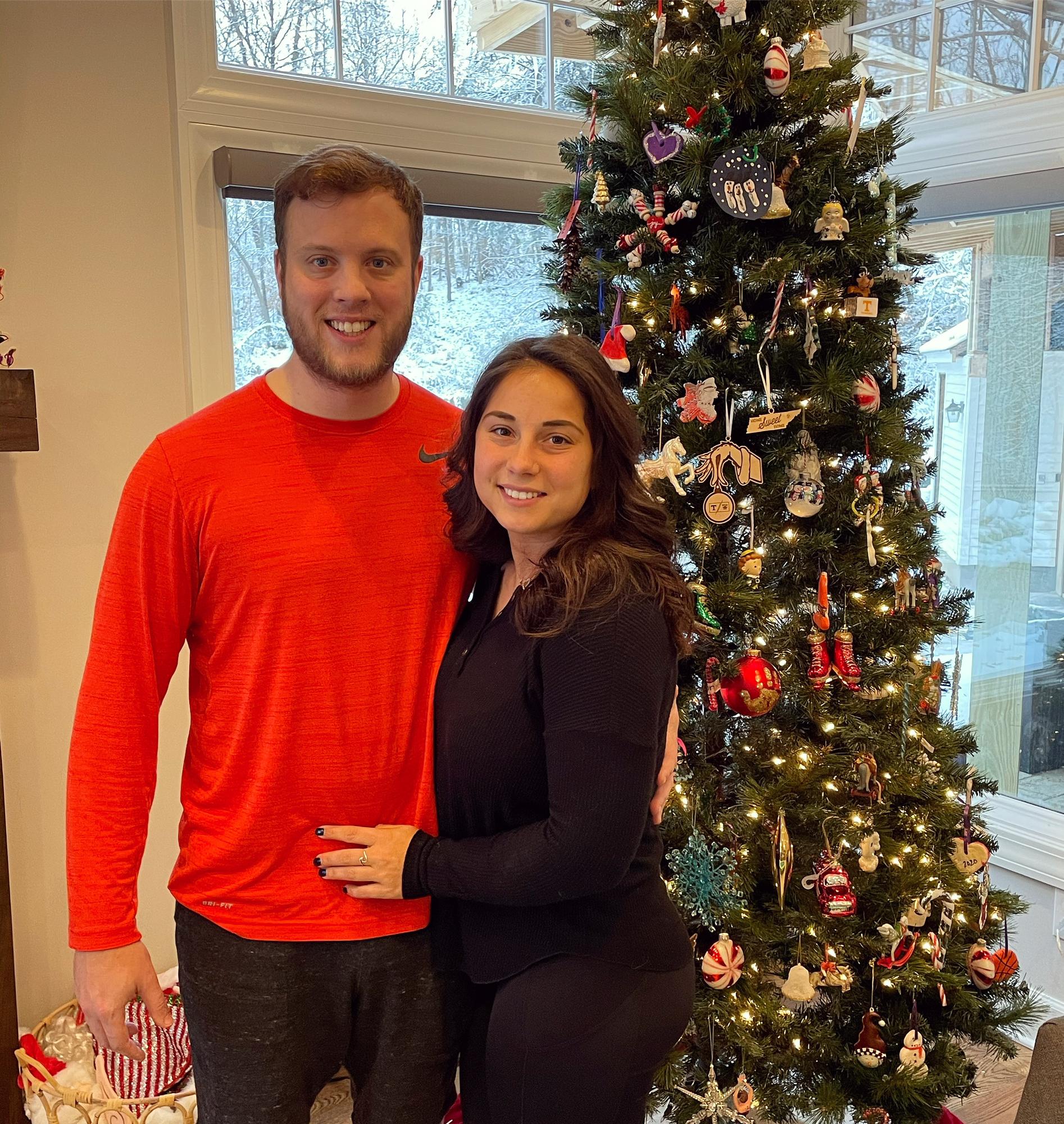 First Christmas together (Karina's first American Christmas)