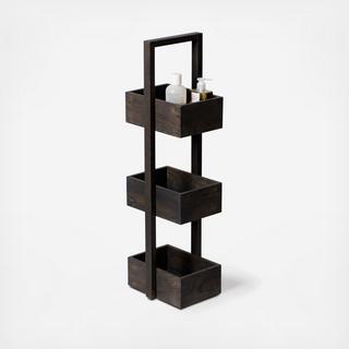 Mezza 3-Tier Oak Caddy