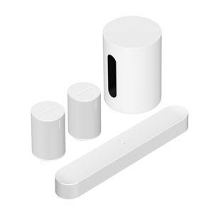 Immersive Set with Beam, Sub Mini, and Era 100 | Sonos