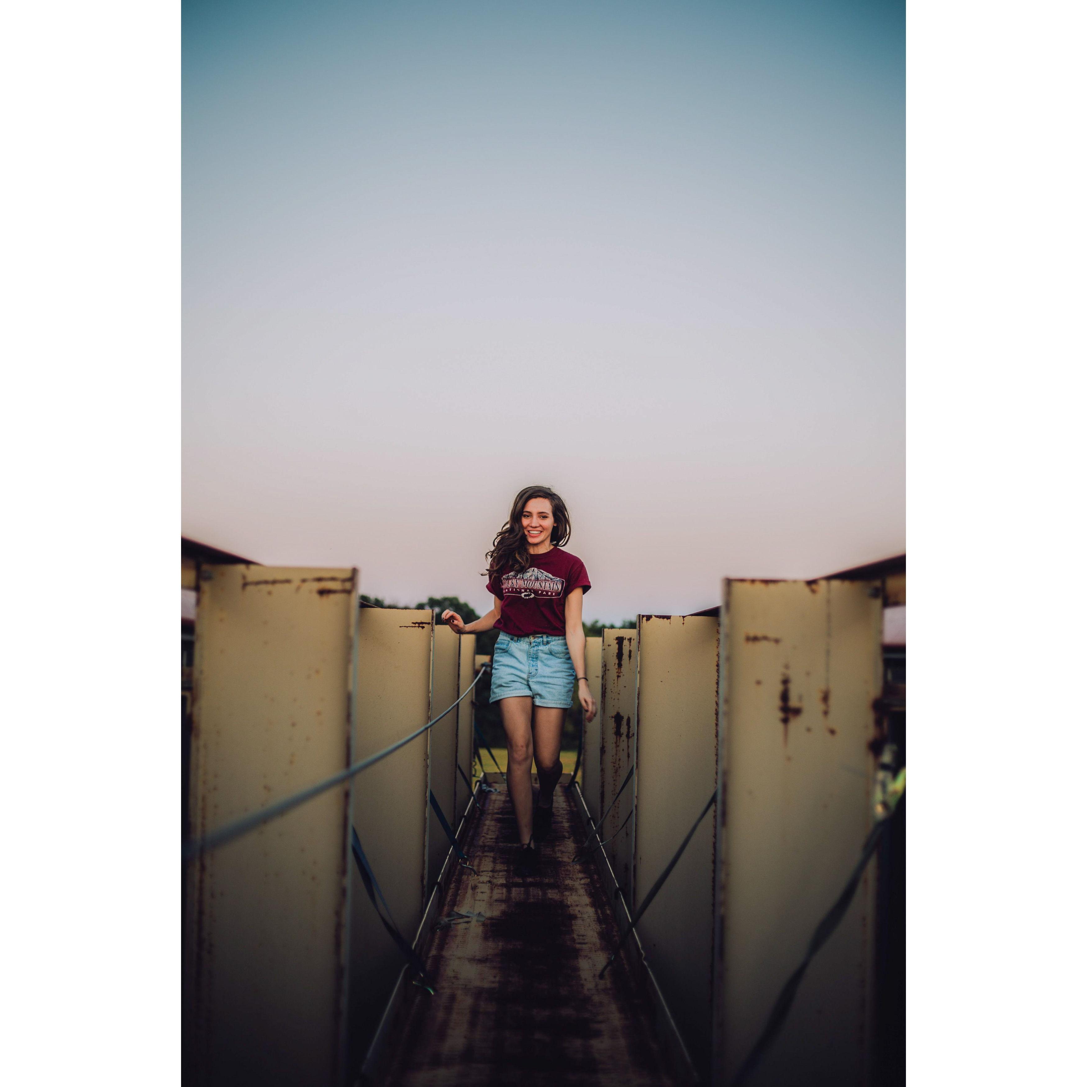 I took her to this billboard along I-69, held her hand, and told her I loved her.